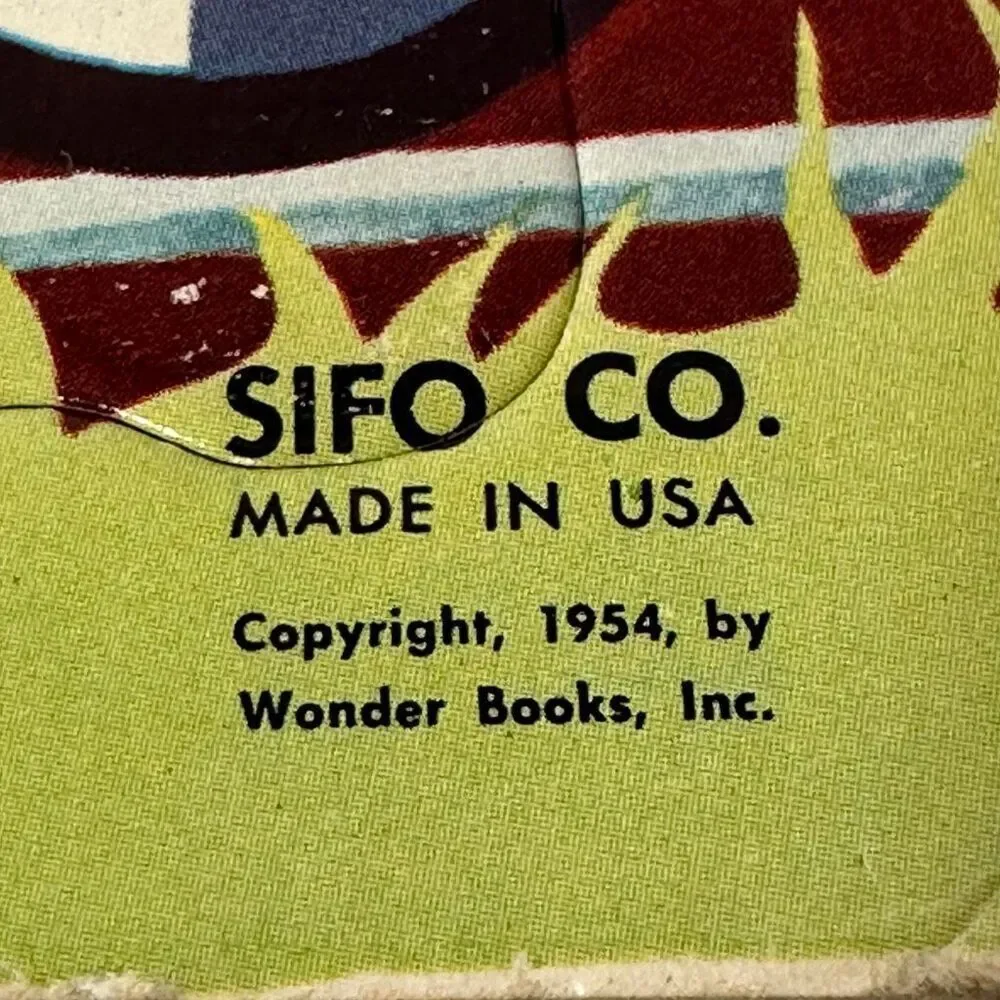Vintage Wooden Picture Tray Puzzles Sifo Co Lot of 4 1954